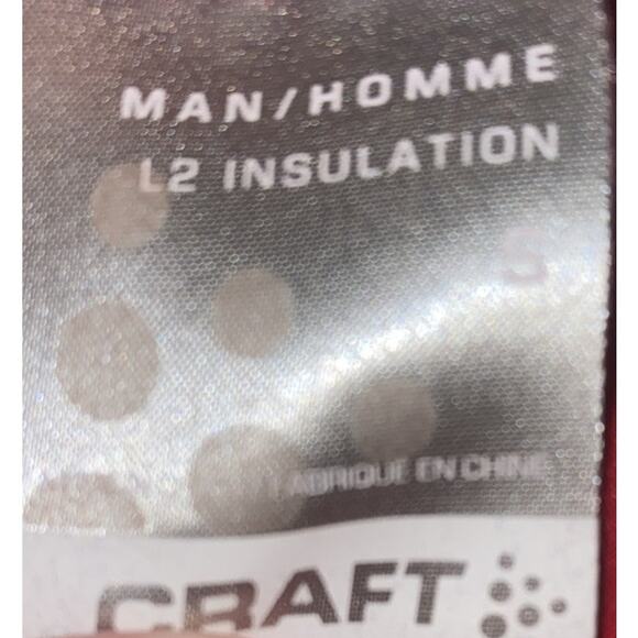 CRAFT Men’s Small Half Zip Breathable Cycling Red - Picture 9 of 10